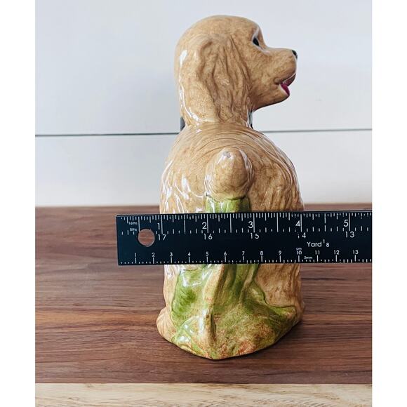 Cocker Spaniel Puppy Dog Figurine Ceramic Hand-painted by MAB 1981 - Picture 8 of 11